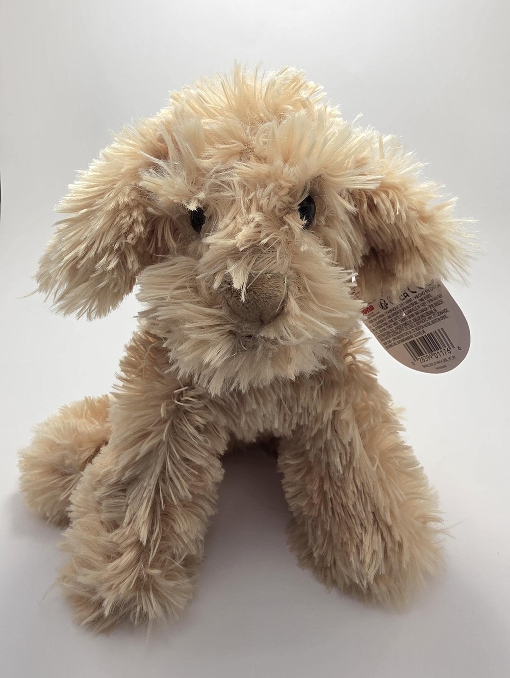 Gund "Nayla" Puppy Dog Plush Stuffed Animal Toy Shaggy Tan New with Tags!